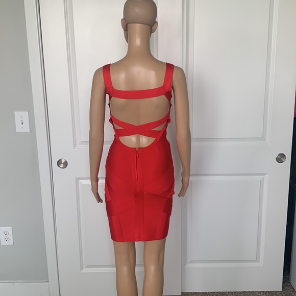 Red House of CB bandage dress size S - Picture 3 of 6